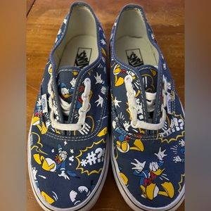 Van x Disney Donald Duck Discontinued Vans Size 6